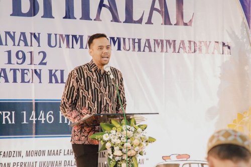 Wabup Klaten hadiri Pertemuan Rutin ke-20 & Halal Bi Halal Komunitas Mobil Layanan Umat Muhammadiyah 1912 Kab. Klaten