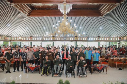 Wakil Bupati Klaten Hadiri Raker National Paralympic Committee Indonesia Kab. Klaten