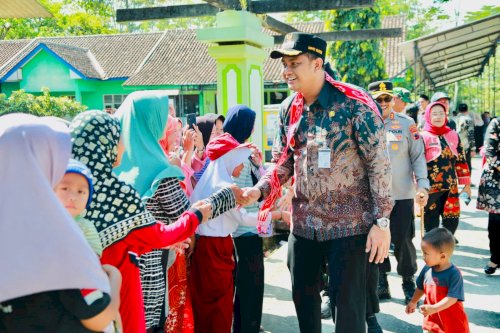 Bupati Klaten Resmi Membuka Program TMMD Sengkuyung Tahap II di Desa Mundu Tulung