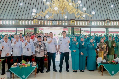 Bupati Bersama Wakil Bupati Klaten Hadiri HKG PKK Ke 53 Tingkat Kabupaten Klaten