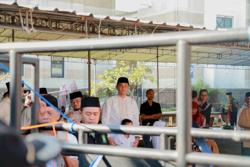 Forkopimda Klaten Ikuti Salat Iduladha Tahun 2025/ 1446 H di Masjid Agung Al Aqsha