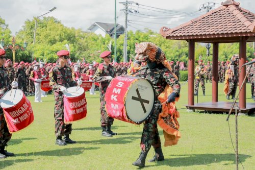 Bupati dan Wakil Bupati Klaten hadiri Apel Akbar KOKAM Pemuda Muhammadiyah dalam rangka Milad ke-60