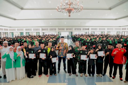 Sebanyak 422 Anggota Pagar Nusa Kabupaten Klaten Resmi Diwisuda 