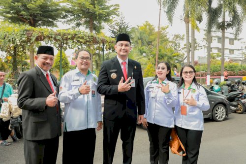 Bupati Klaten Pimpin Upacara Hari Amal Bhakti (HAB) ke 80  