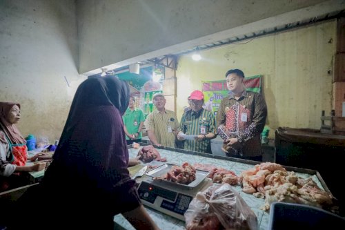 Jelang Ramadan, Bupati Klaten Sidak Harga dan Stok Pangan di Pasar Tradisional dan Modern