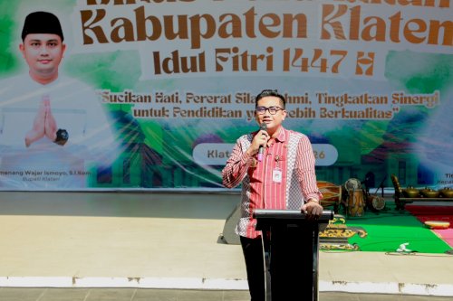 Halal Bihalal Dinas Pendidikan Klaten Pererat Silaturahmi dan Sinergi Pendidikan