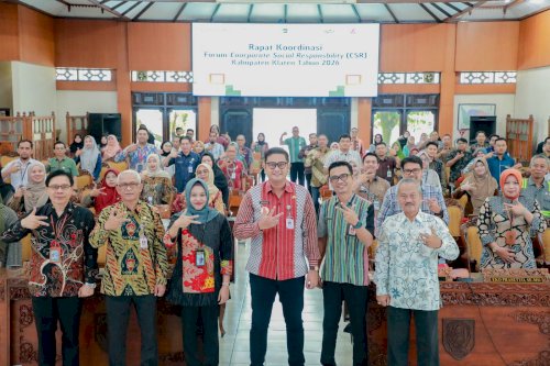 Pemkab Klaten Perkuat Sinergi dengan Pelaku Usaha melalui Rakor Forum CSR 2026