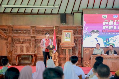 Bupati Klaten Mas Hamenang Dorong Pelajar Jadi Pelopor Keselamatan Lalu Lintas