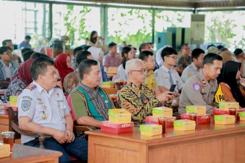 Bupati Klaten Mas Hamenang Dorong Pelajar Jadi Pelopor Keselamatan Lalu Lintas