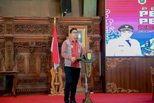 Bupati Klaten Mas Hamenang Dorong Pelajar Jadi Pelopor Keselamatan Lalu Lintas