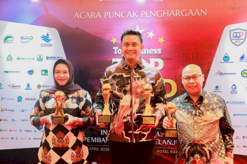 Klaten Borong Penghargaan Top BUMD 2026, Bupati Klaten Sabet Top Pembina BUMD Dua Kali Beruntun