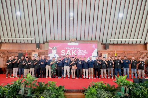 Bupati Klaten Kukuhkan “Sedulur Ambulan”, Perkuat Sinergi Layanan Kesehatan dan Kemanusiaan