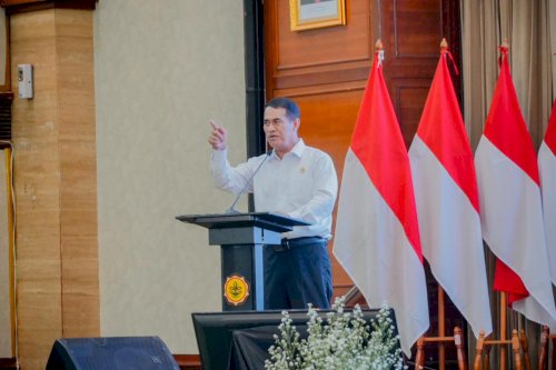 Bupati Klaten Hadiri Rakornas Kementerian Pertanian Bahas Antisipasi Kekeringan 2026