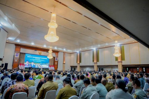 Bupati Klaten Hadiri Rakornas Kementerian Pertanian Bahas Antisipasi Kekeringan 2026