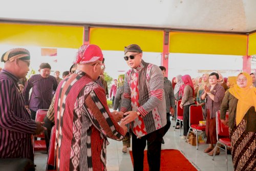 Bupati Klaten Launching SRIKANDI Masuk Desa, Gantiwarno Jadi Pelopor Digitalisasi Administrasi