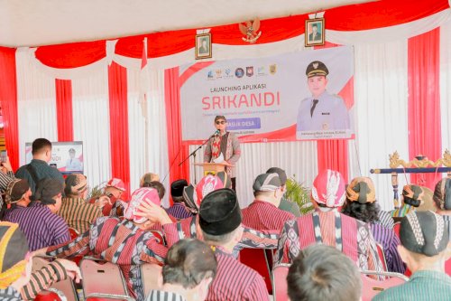 Bupati Klaten Launching SRIKANDI Masuk Desa, Gantiwarno Jadi Pelopor Digitalisasi Administrasi