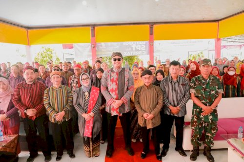 Bupati Klaten Launching SRIKANDI Masuk Desa, Gantiwarno Jadi Pelopor Digitalisasi Administrasi