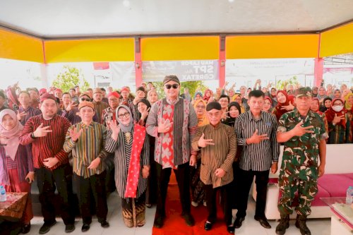 Bupati Klaten Launching SRIKANDI Masuk Desa, Gantiwarno Jadi Pelopor Digitalisasi Administrasi