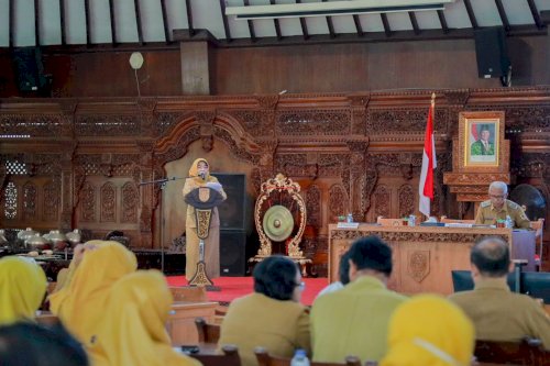 Hadiri Rakoorlak, Bupati Klaten Dorong Realisasi Program Tepat Waktu dan Tepat Mutu