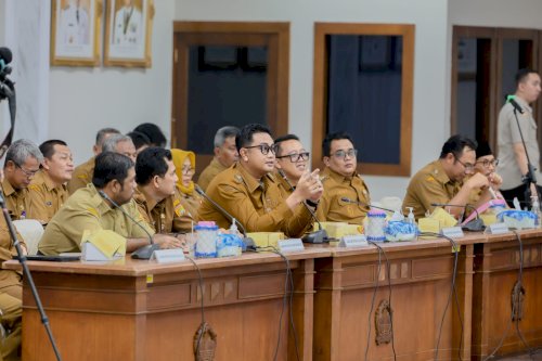 Hadiri Rakor di Semarang, Bupati Klaten Sampaikan Progres Pengelolaan Sampah & Komitmen Jaga LP2B