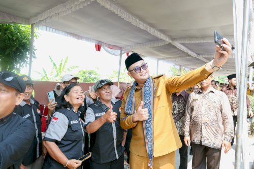 Sambung Rasa di Desa Demangan, Bupati Klaten Dorong Percepatan Infrastruktur Wilayah Perbatasan