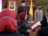 Bupati Klaten resmi melantik pejabat pimpinan tinggi pratama, administrator dan pengawas sesuai dengan SOTK baru