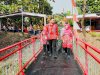 Bupati Klaten Resmikan Jembatan di Dukuh Bogor, Desa Bener, Kecamatan Wonosari