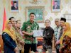 Bupati Klaten Mas Hamenang Lakukan Audiensi Bersama KPU Kabupaten Klaten
