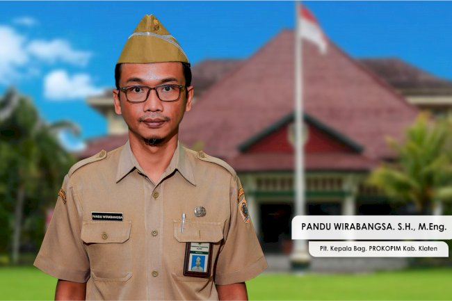 Plt. Kepala Bagian Protokol dan Komunikasi Pimpinan Sekretariat Daerah Kabupaten Klaten