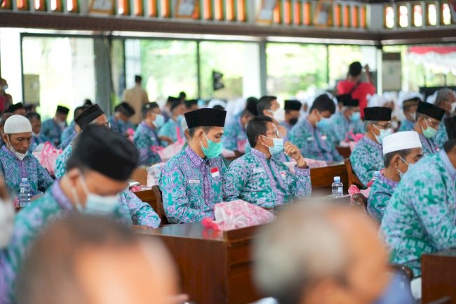 Pamitan Haji, Bupati Klaten Minta Jamaah Haji Taati Prokes