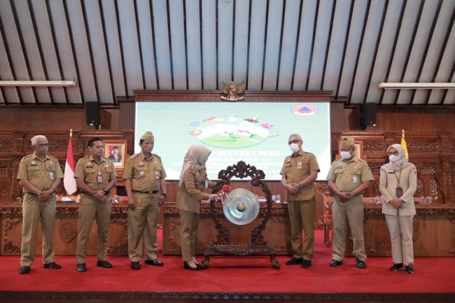Launching Aplikasi PENA Mas, Bupati Klaten Harap Minimalisir Korban Bencana