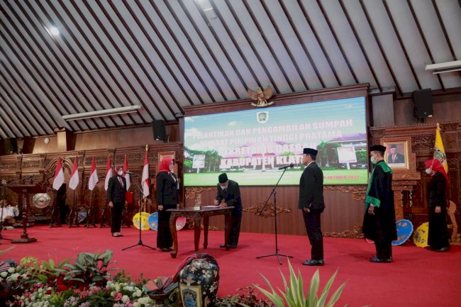 Jajang Prihono Resmi Dilantik Sebagai Sekda Definitif Kabupaten Klaten