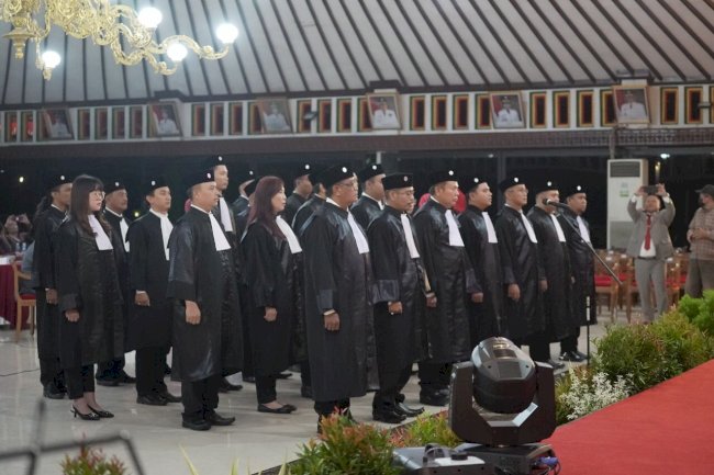 Acara Pengangkatan Advokat Wilayah Dewan Pimpinan Daerah Jawa Tengah