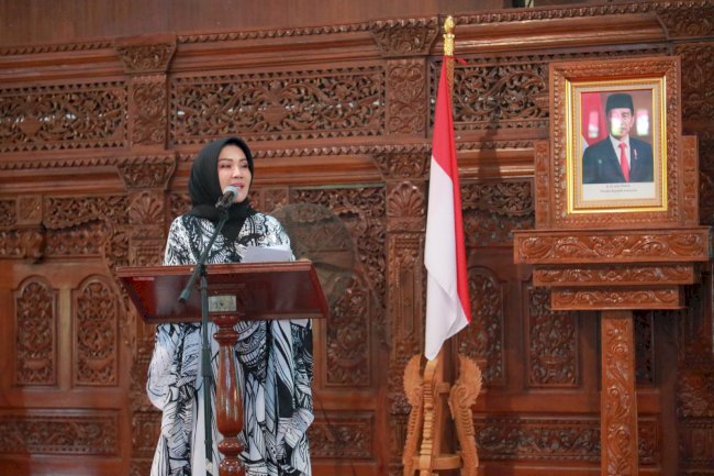 Acara Halal Bi Halal Dan Pamitan Haji Keluarga Besar Dinas Kesehatan Kabupaten Klaten 1444H