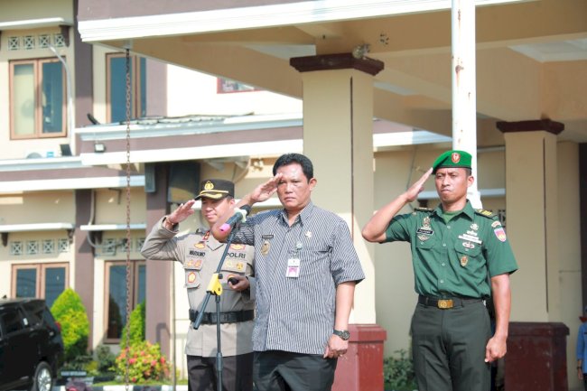 Pimpin Apel Sinergitas Polri, Wabup Klaten Ajak Seluruh Elemen Sukseskan Pilkades