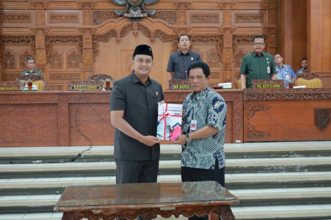 Penyampaian Rancangan Kebijakan Umum APBD dan Prioritas Plafon Anggaran Sementara Tahun Anggaran 2024