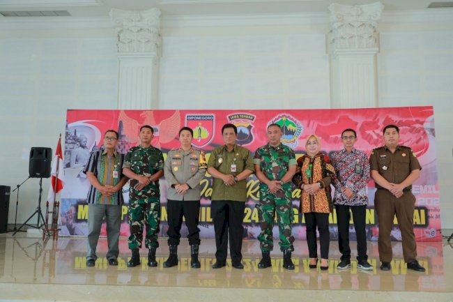 Wujudkan Pemilu Damai, 6 Pilar Jawa Tengah Gelar Rakoor Kondusifitas Wilayah
