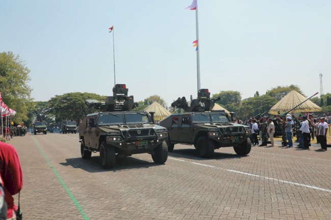Wakil Bupati Klaten Menghadiri HUT TNI Ke-78 di Makodam IV/Diponegoro Semarang