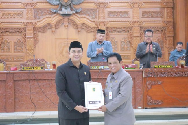 Wabup Klaten Hadiri Rapat Paripurna Persetujuan Dewan Kabupaten Klaten