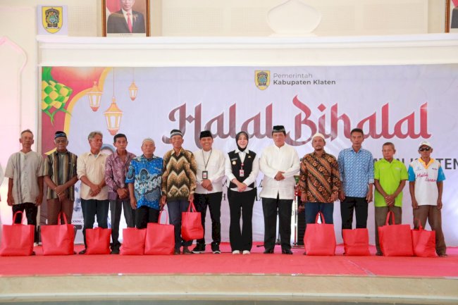 Halal Bihalal Bupati Klaten Bersama Keluarga Besar Dinas Pendidikan Kabupaten Klaten