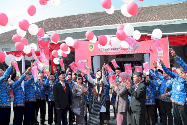 Sambang Warga Perdana Tahun 2024, Bupati Klaten Ajak Masyarakat Berperan Aktif Dalam Pembangunan Daerah
