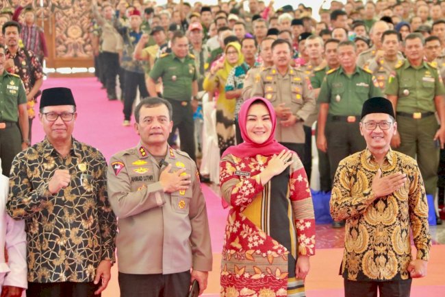 Bupati Klaten Hadiri Safari Kamtibmas Kapolda Jateng