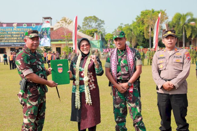 TMMD Desa Karangdukuh Jogonalan Resmi Ditutup, Bupati Klaten Ajak Masyarakat Manfaatkan Hasil Dengan Maksimal