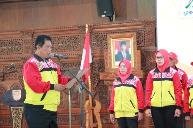 Wabup Klaten Hadiri Pelepasan Kontingen KORMI untuk FORDA Jawa Tengah