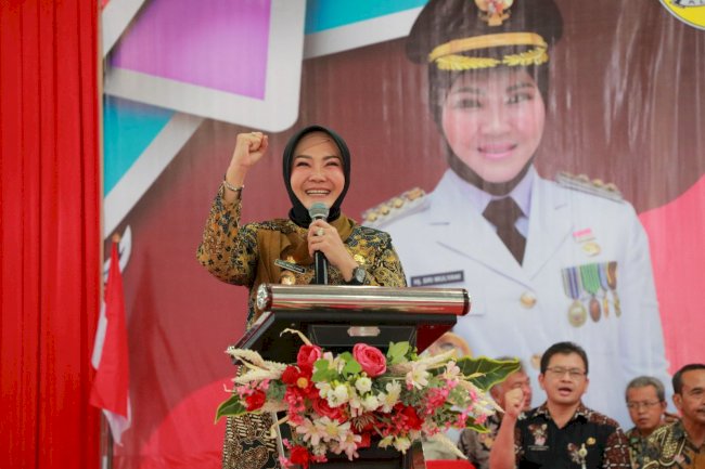 Sambangi Warga di Desa Krajan, Bupati Klaten Resmikan Kios Desa