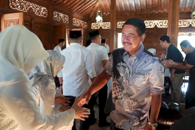 Sambut Hari Jadi ke 220 Klaten, Bupati dan Wabup Lakukan Anjangsana ke Bupati Klaten Periode 2005-2010
