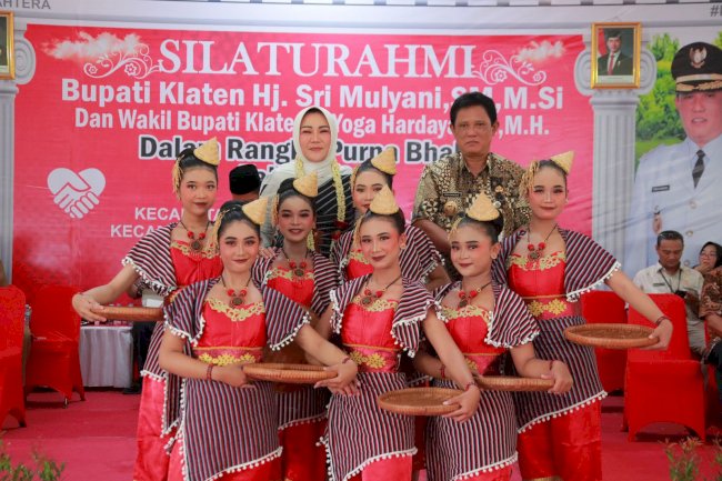 Jelang Purnatugas, Bupati Sri Mulyani dan Wabup Yoga Hardaya Silaturahmi di Eks Kawedanan Delanggu