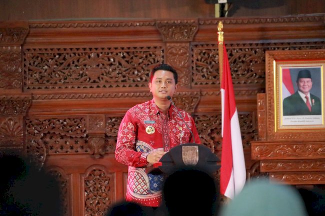 Bupati Klaten Hadiri Sosialisasi Hasil Pemilihan Bupati dan Wakil Bupati Klaten Tahun 2024