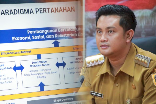 Bupati Klaten Ikuti Zoom Penandatanganan Nota Kesepahaman Sinergi Tugas dan Fungsi di Bidang Agraria/ Pertanahan Kemendagri