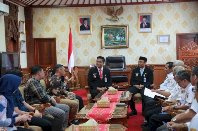Bupati dan Wabup Klaten Terima Exit Meeting BPK Provinsi Jawa Tengah